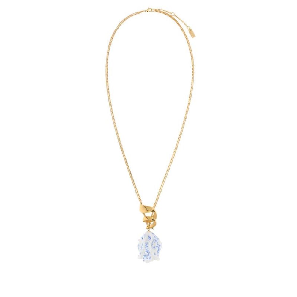 Chloe Women Gold Metal Chloe Bloomcraft Necklace